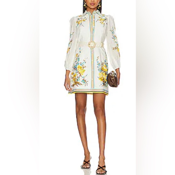 Zimmermann Dresses & Skirts - NWT Zimmermann Halcyon Shirtdress Size AU 0P/US 2P